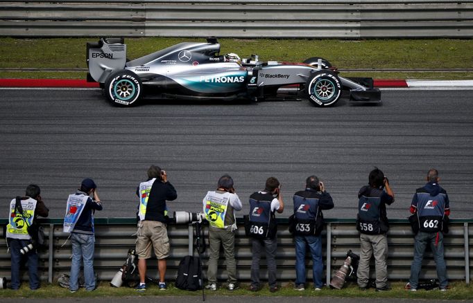 F1, VC Číny 2015: Lewis Hamilton, Mercedes