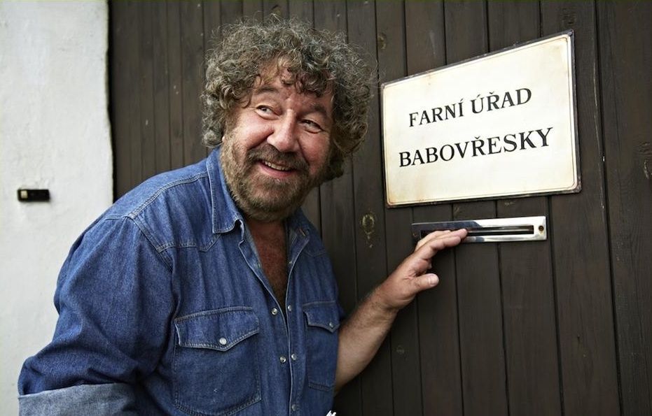 Zdeněk Troška na natáčení filmu Babovřesky