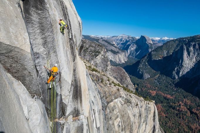 Adam Ondra na Dawn Wall