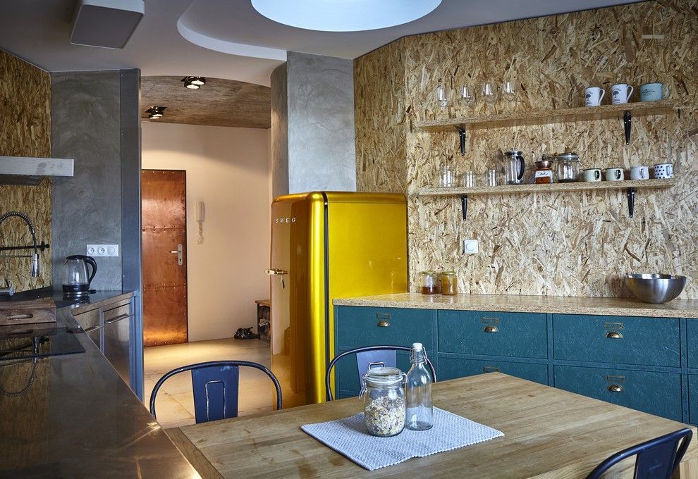 Interiér roku 2016/Podkrovní byt pro mladého muže