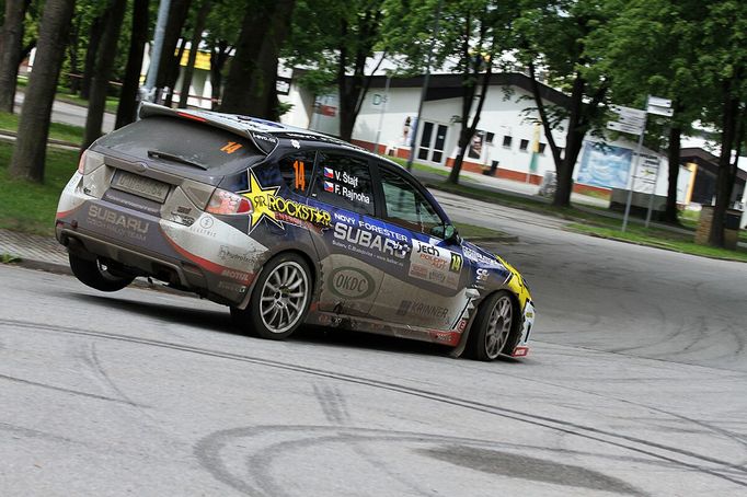 Rallye Český Krumlov 2013: Vojtěch Štajf, Subaru Impreza STI