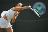 Favorizovaná česká tenistka porazila Rusku Jevgeniji Rodinovou 6:1 a 6:4.