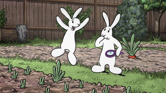 Snímek z Boba a Bobka ve filmu.