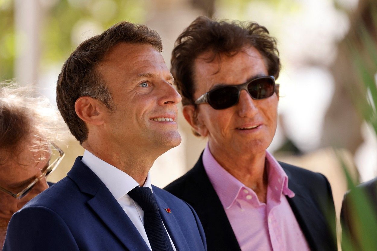 Jack Lang, Emmanuel Macron, 2022
