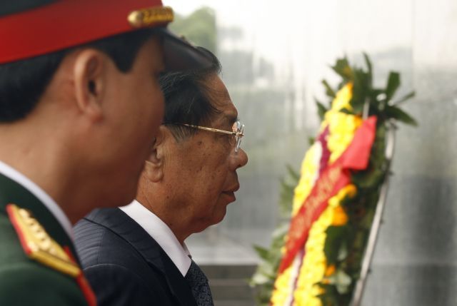 Laos prezident