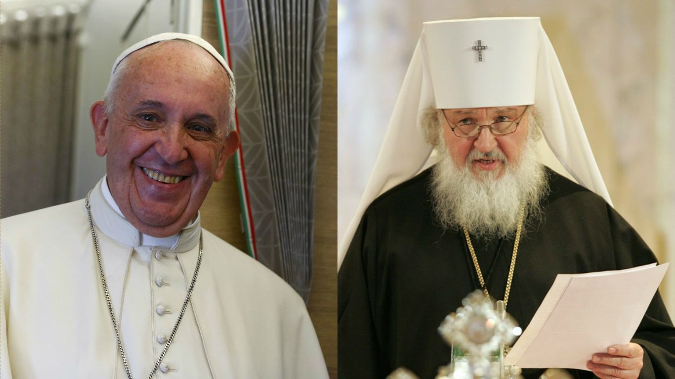 Papež František a patriarcha Kirill
