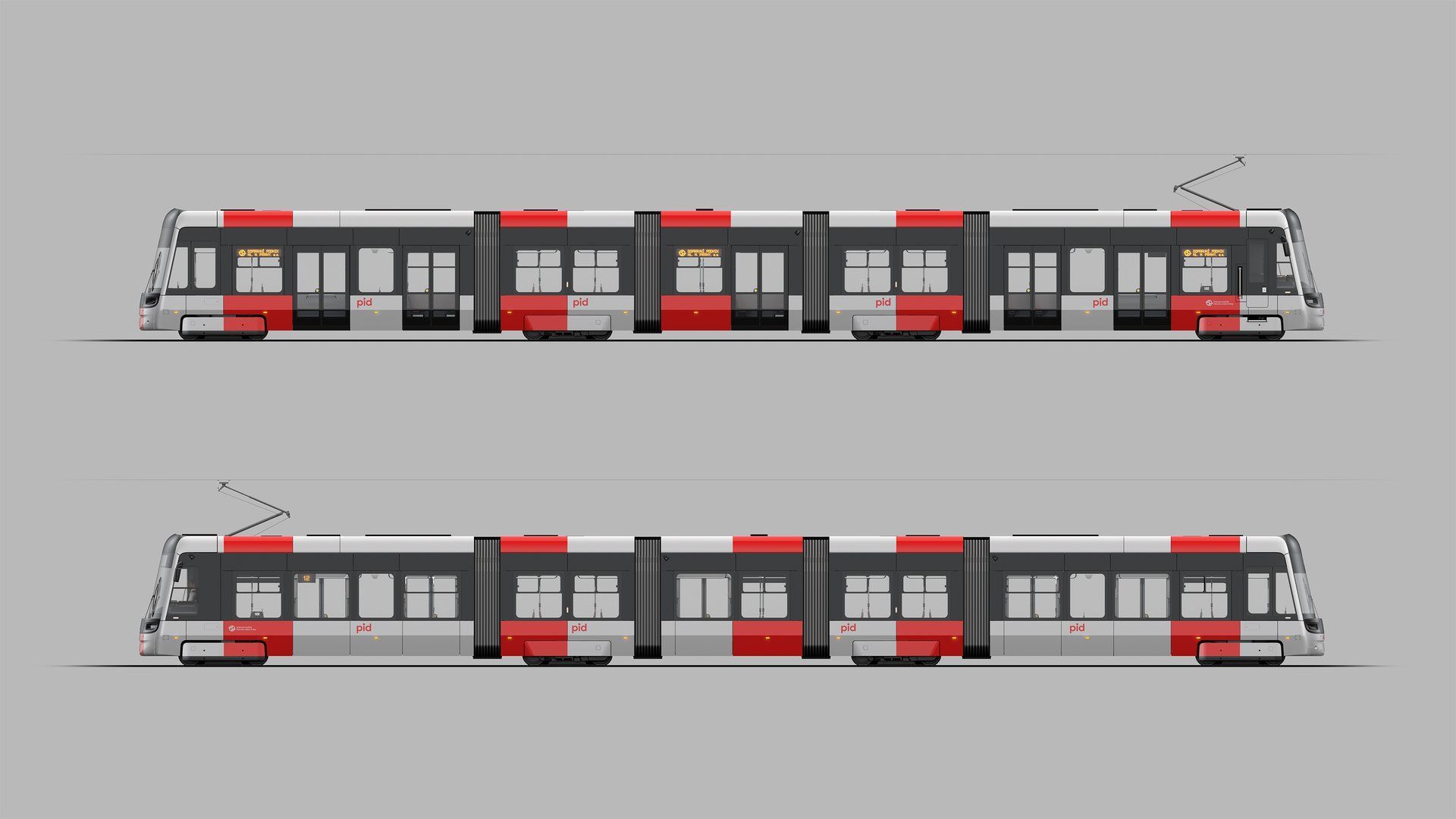 Tramvaj Škoda ForCity Plus Praha 52T