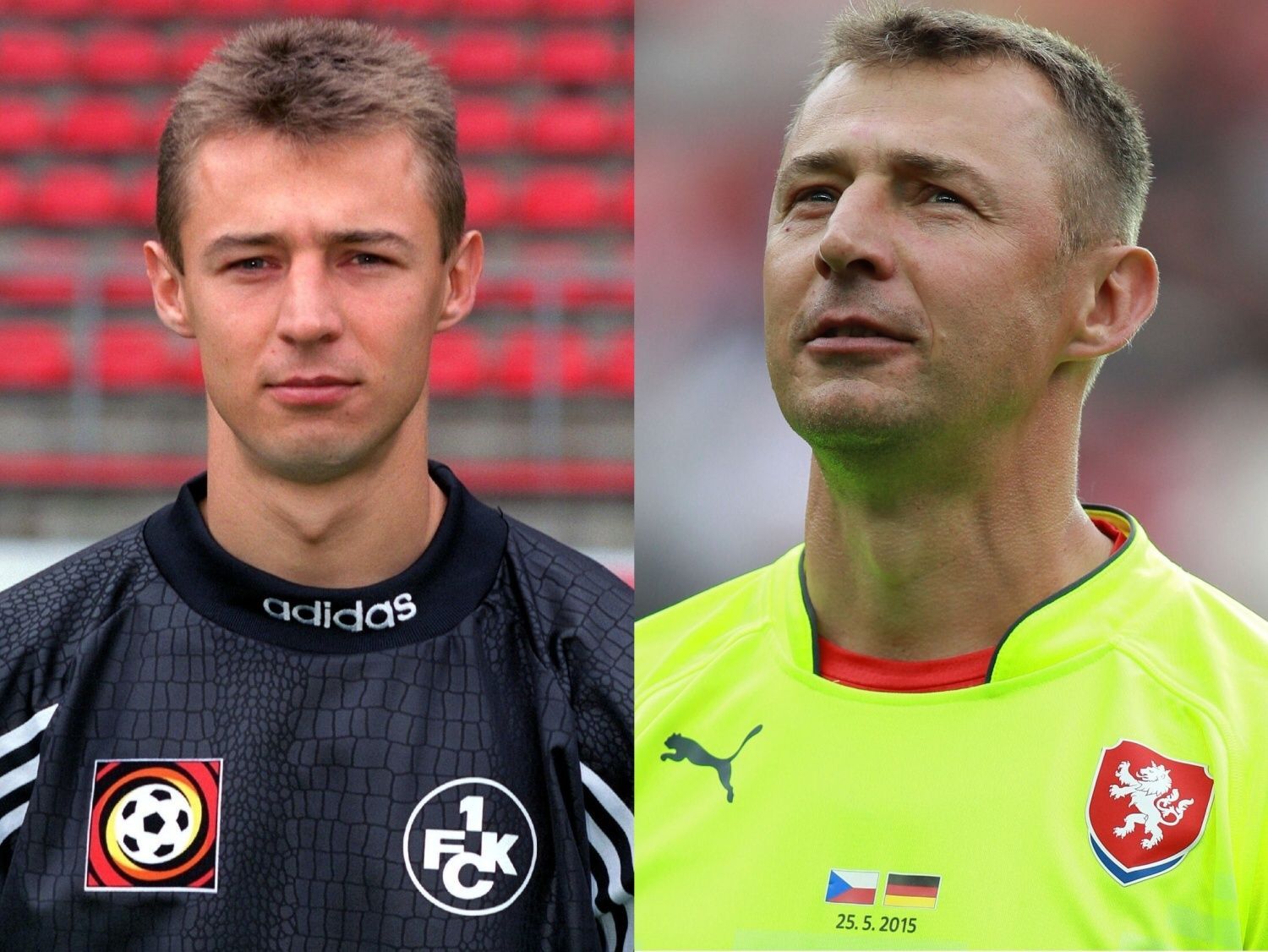 Porovnání 1996 vs. 2015: Petr Kouba