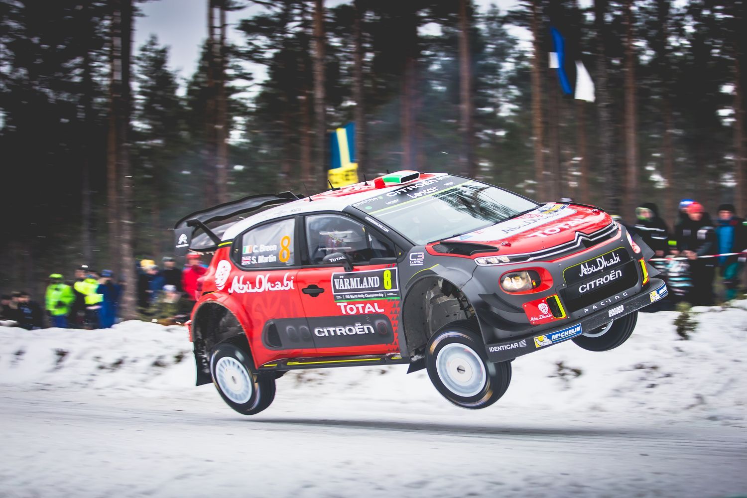Švédská rallye 2017: Craig Breen, Citroën