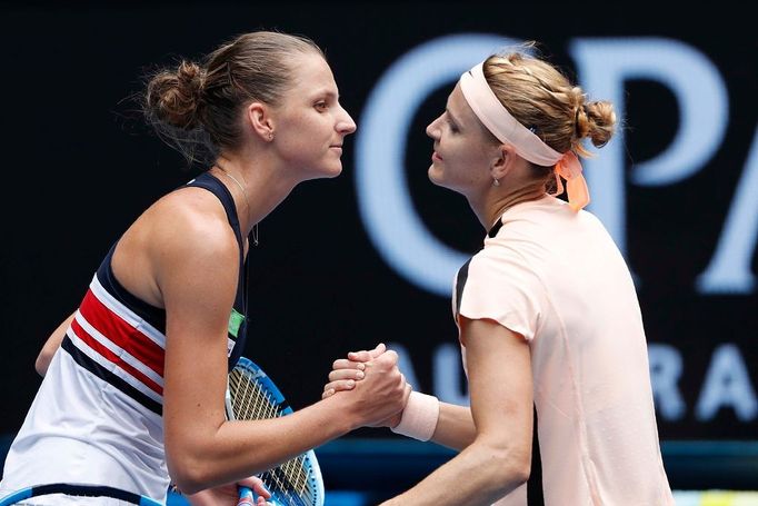 Australian Open 2018, šestý den (Karolína Plíšková a Lucie Šafářová)