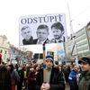 Demonstrace na Slovensku - 9. března 2018