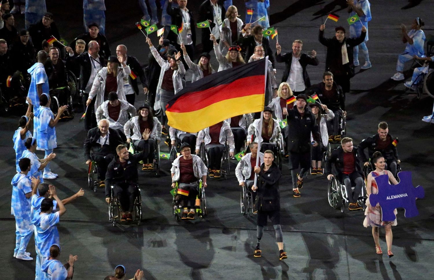 Zahajovací ceremoniál paralympiády 2016 - Německo