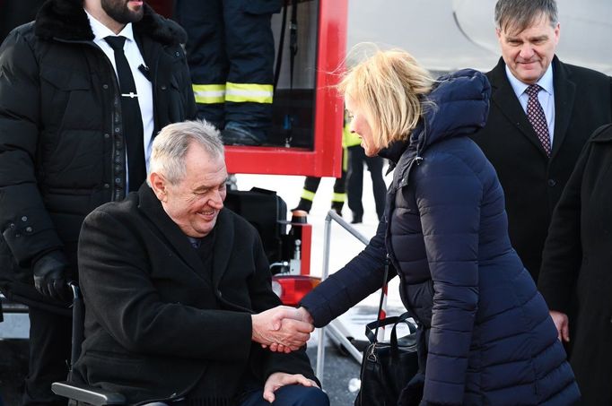 Poslední cesta Miloše Zemana vedla na Slovensko