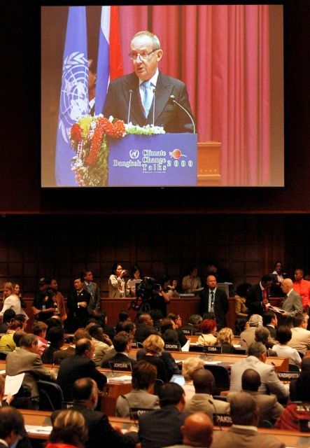 Konference OSN ke klimatickým změnám v thajské metropoli Bangkoku