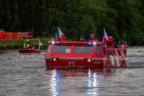Cvičení hasičů, ZÚ HZS ČR, Litoměřice, Hasičské slavnosti, Kalan a PTS