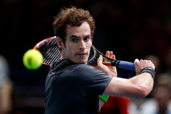 Andy Murray na masters v Paříži