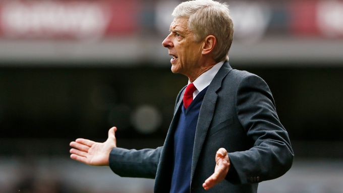 Arséne Wenger, manažer londýnského Arsenalu.