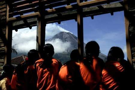 Sopka Merapi opět hrozí
