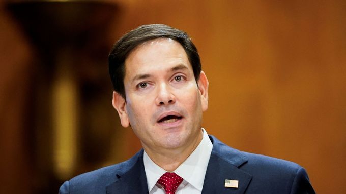 Americký ministr zahraničí Marco Rubio.