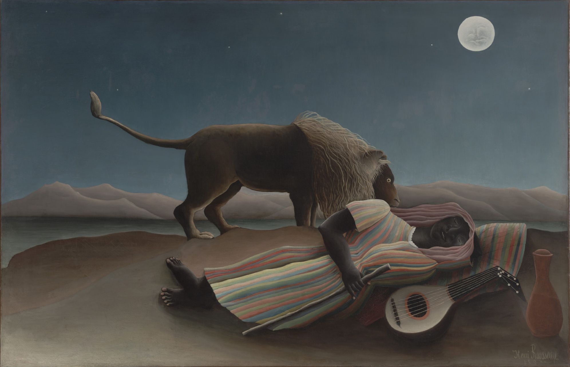 Henri Rousseau: Spící cikánka