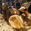 Izrael Palestinci pohřby 17