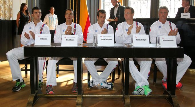 Los semifinálového duelu Davis Cupu 2013 Česko - Argentina