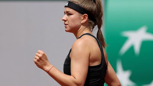 Karolína Muchová na French Open 2022.