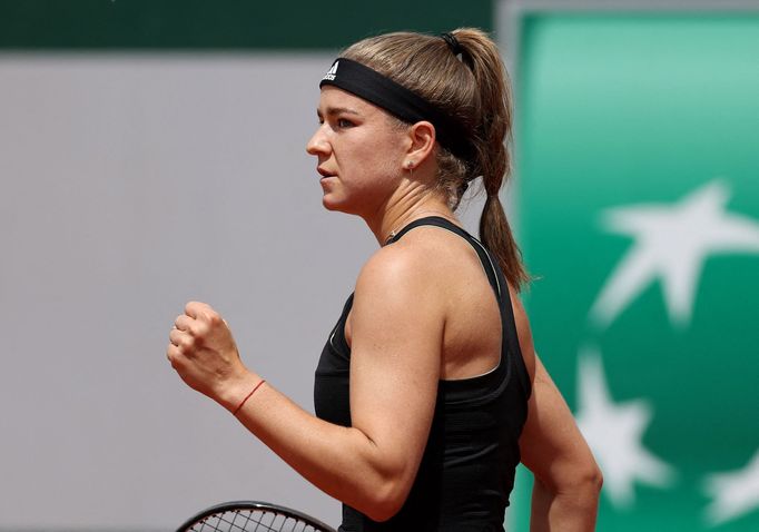 Karolína Muchová na French Open 2022.