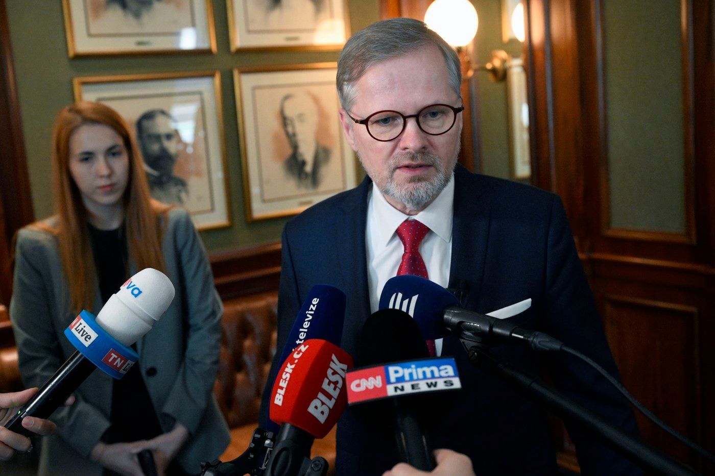 Petr Fiala, CIA, USA