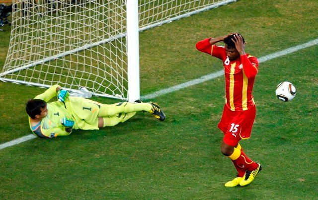 MS 2010: Ghana - Uruguay (Vorsah)
