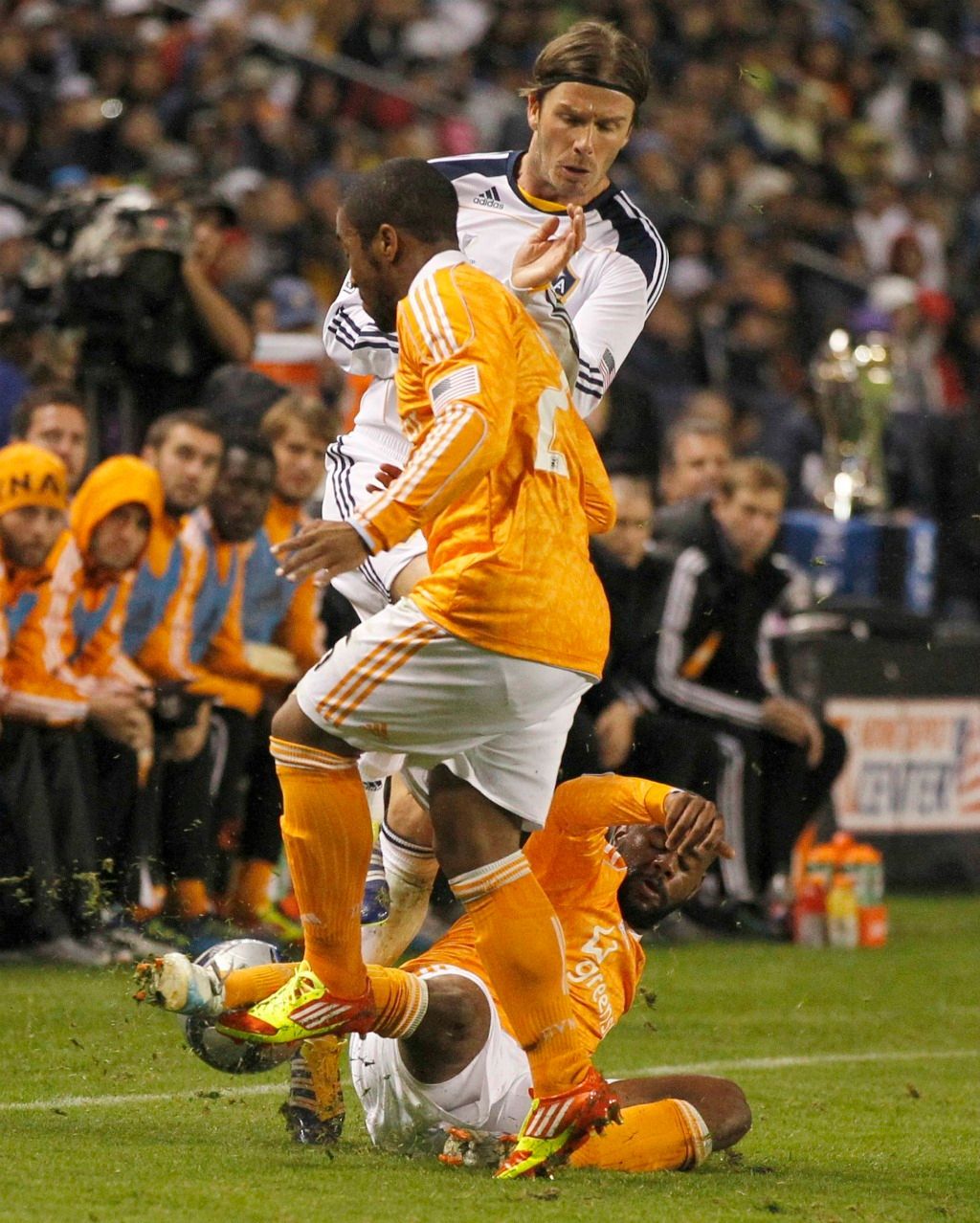Finále MLS: LA Galaxy - Houston Dynamo (souboj beckhama)