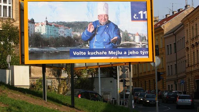 Jenčíkova předvolební kampaň.