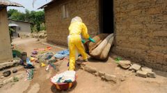 Fotopříběh ženy, kterou zabila ebola