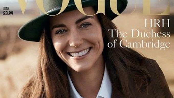 Vogue přemluvil Kate, aby se nechala nafotit na titulní stránku.
