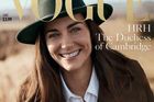 Debutantka ve Vogue. Vévodkyně Kate pózuje jako modelka na obálce módního magazínu