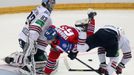 Finále KHL, Lev-Magnitogorsk: Martin Thörnberg (67) - Vasilij Košečkin (83)