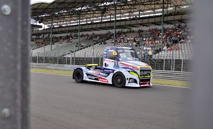 Adam Lacko v Buggyře na závodě ME tahačů na Hungaroringu 2019