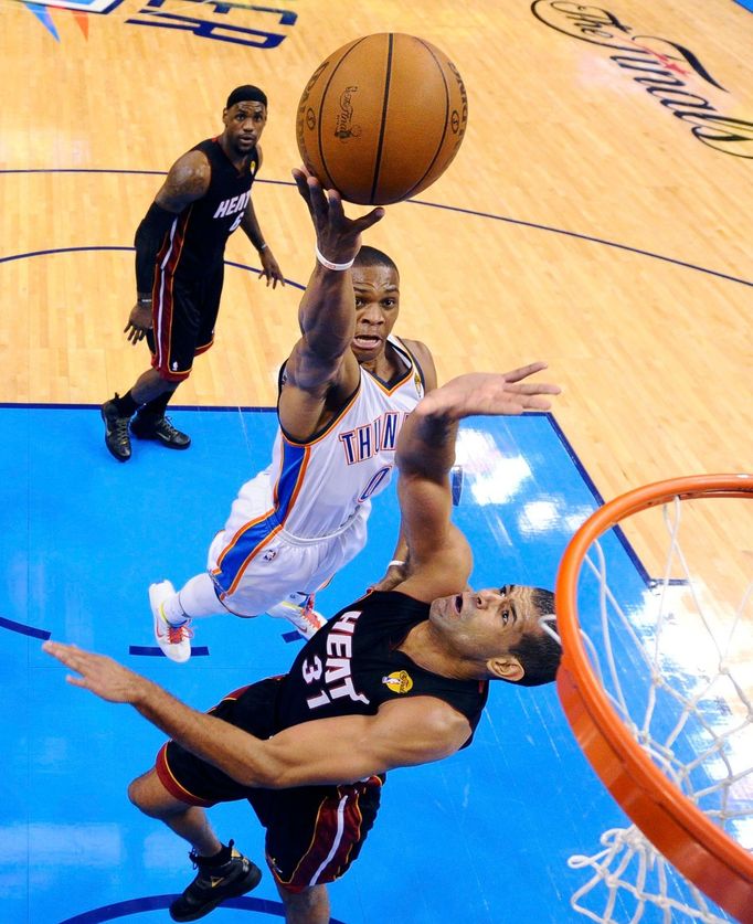 Druhé finále NBA mezi Miami Heat a Oklahomou City Thunder