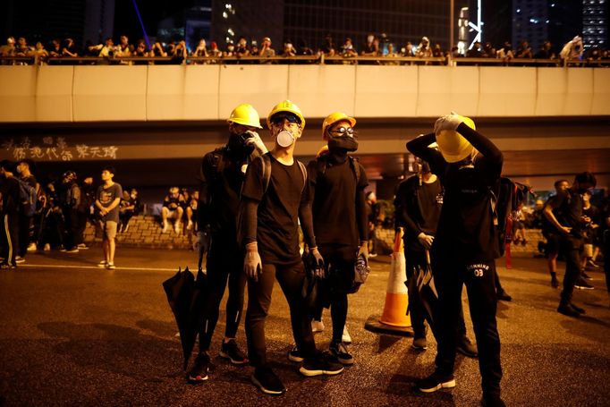 Protesty v Hongkongu