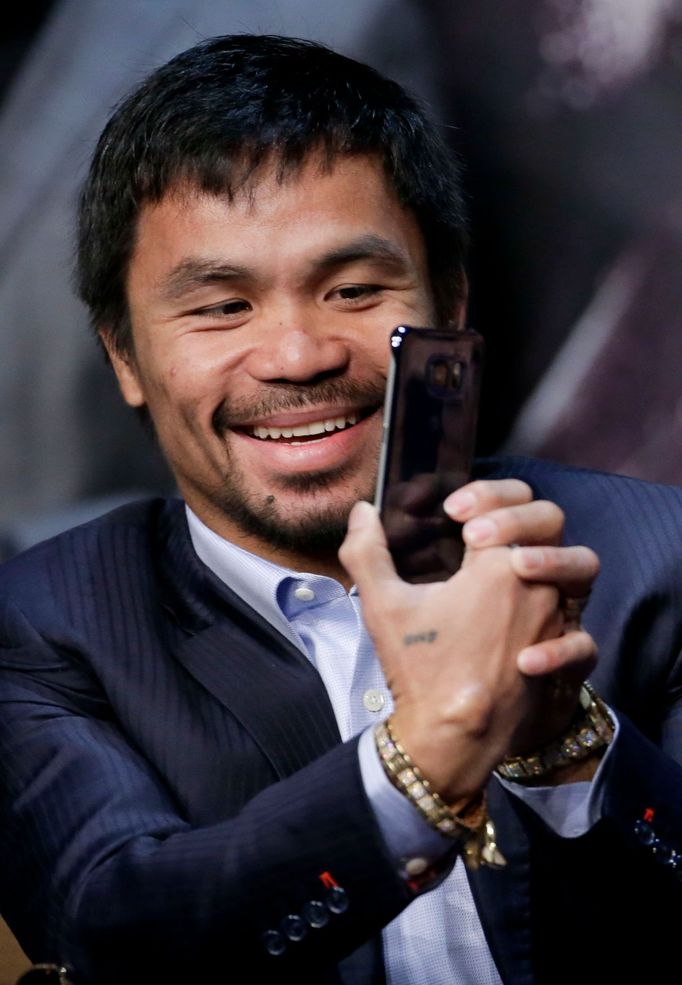 Floyd Mayweather vs. Manny Pacquiao tiskovka