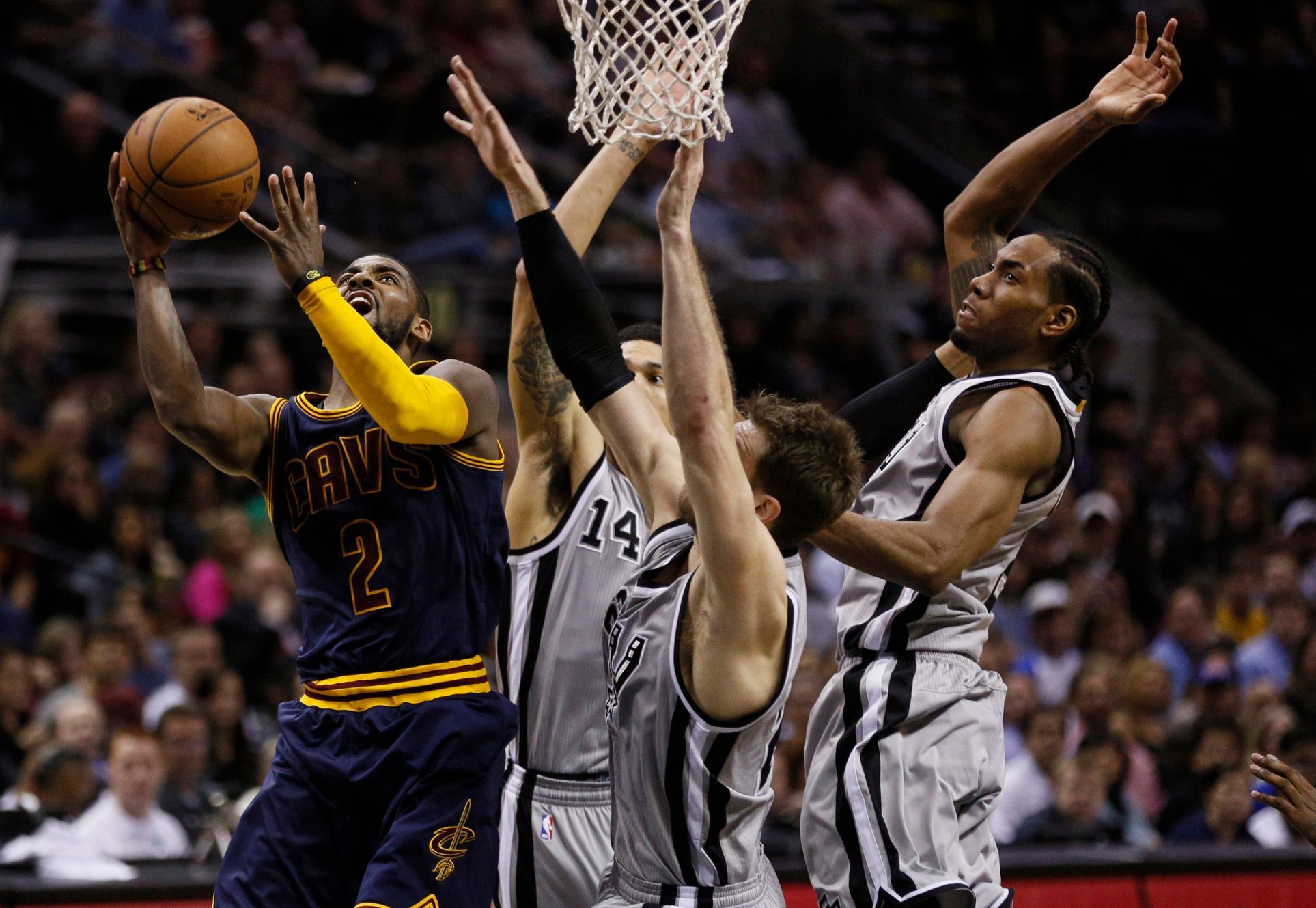 NBA: Cleveland Cavaliers at San Antonio Spurs (Irving)