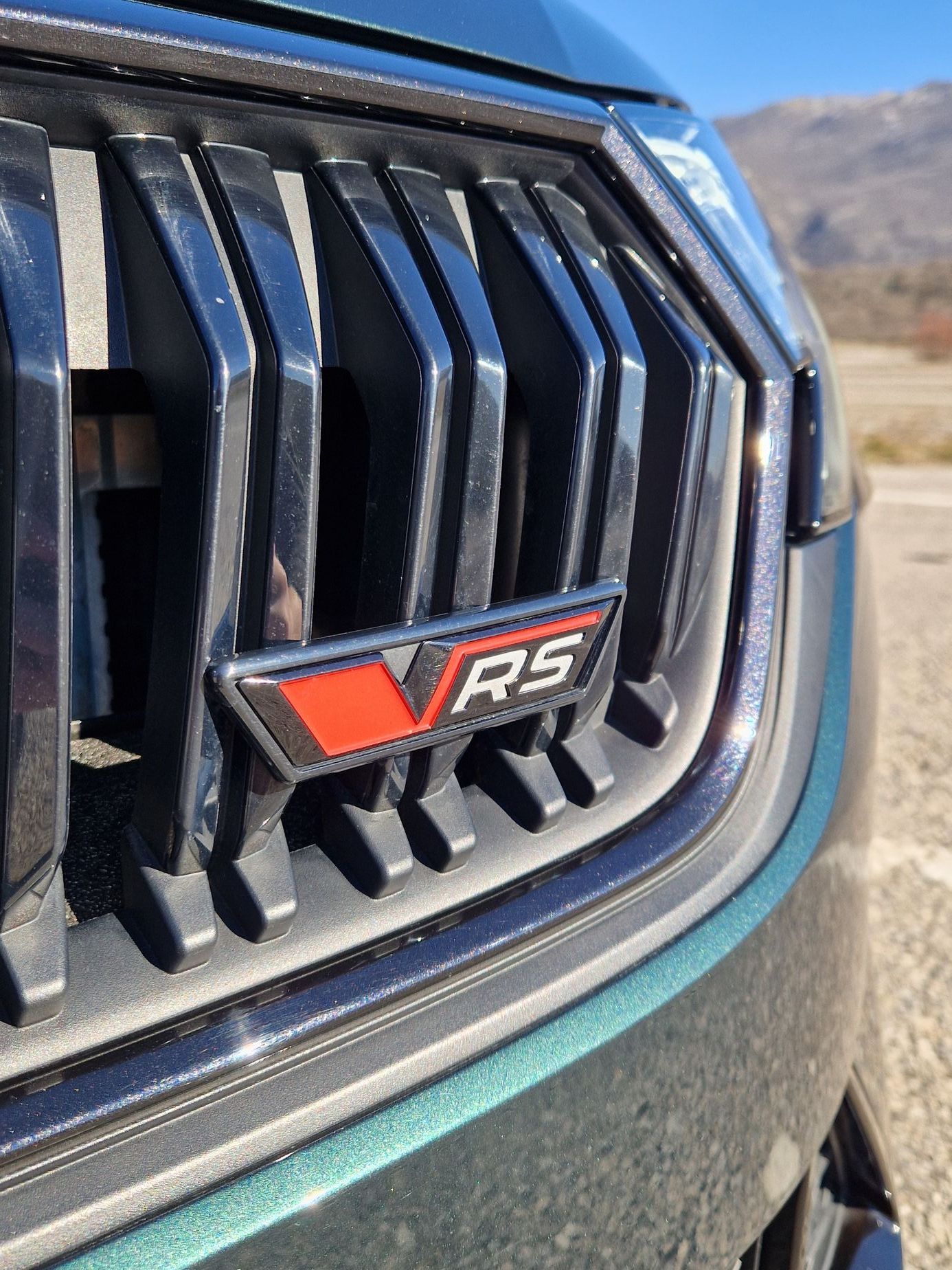 Škoda Octavia RS jízdy Chorvatsko