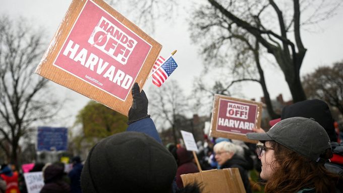 Harvard demonstrace.