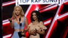 Iggy Azalea accepts the award for top rap song for &quot;Fancy&quot; with Charlie XCX at the 2015 Billboard Music Awards in Las Vegas