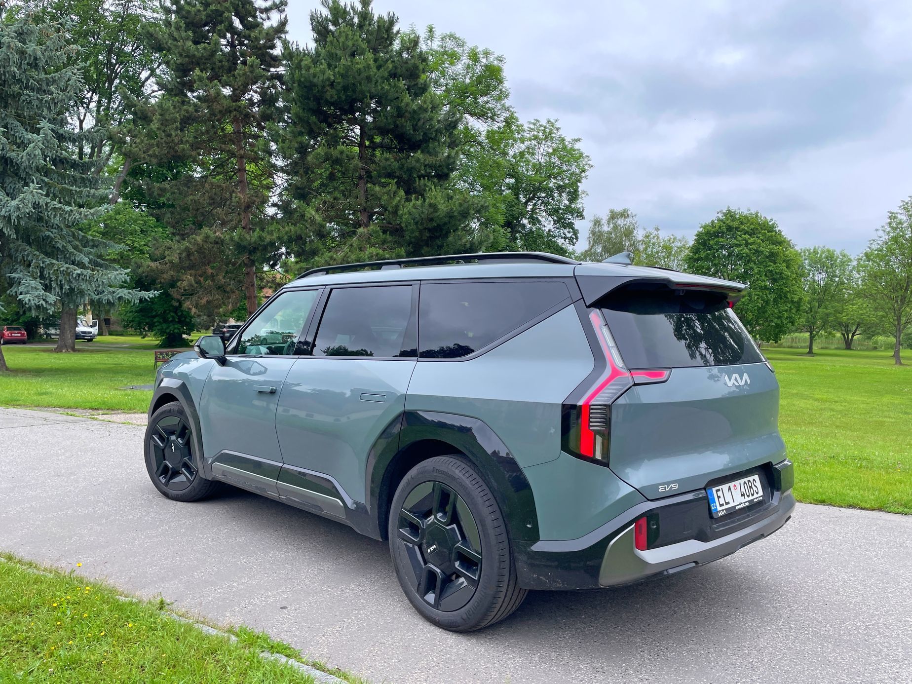 Kia EV9 a rodina