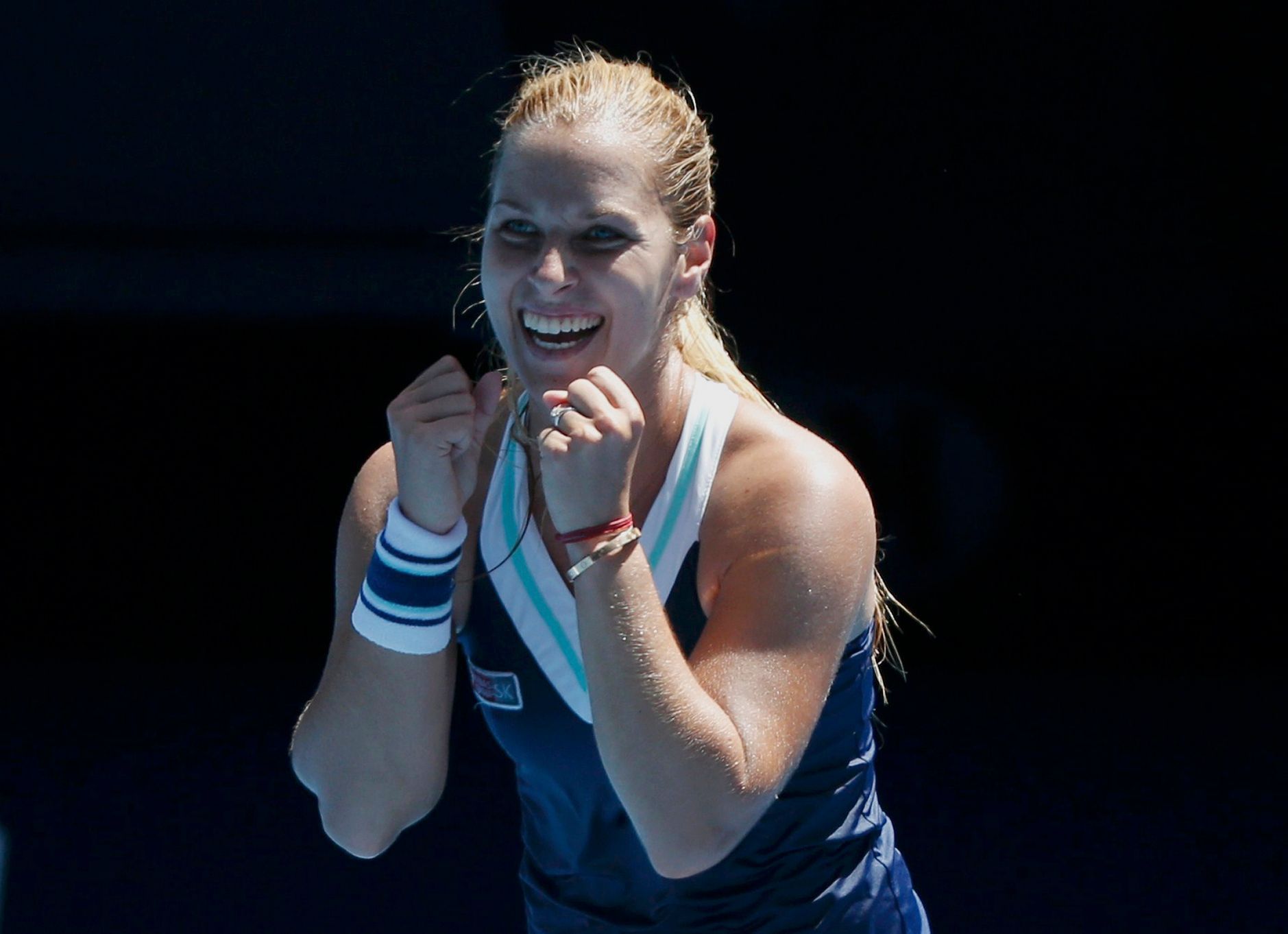 Dominika Cibulková ve čtvrtfinále Australian Open 2014