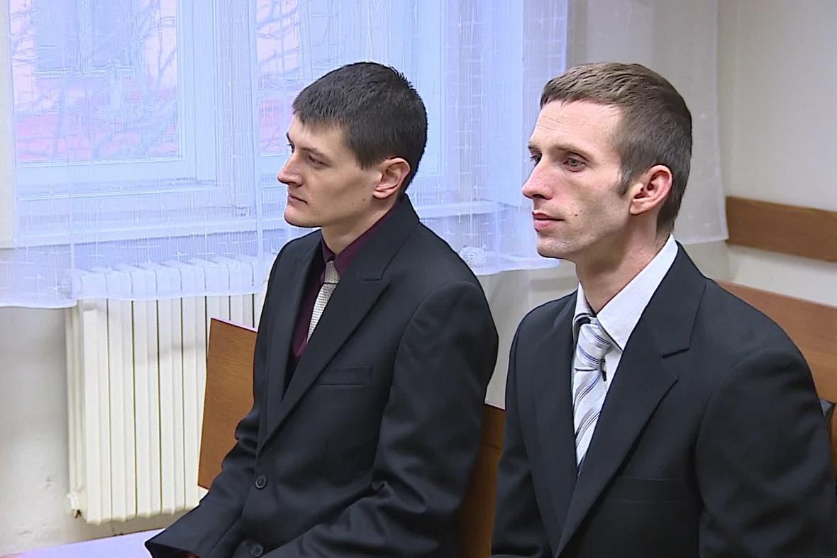 Jaroslav Schindler a Tomáš Čepura (vpravo) u soudu jako obžalování.