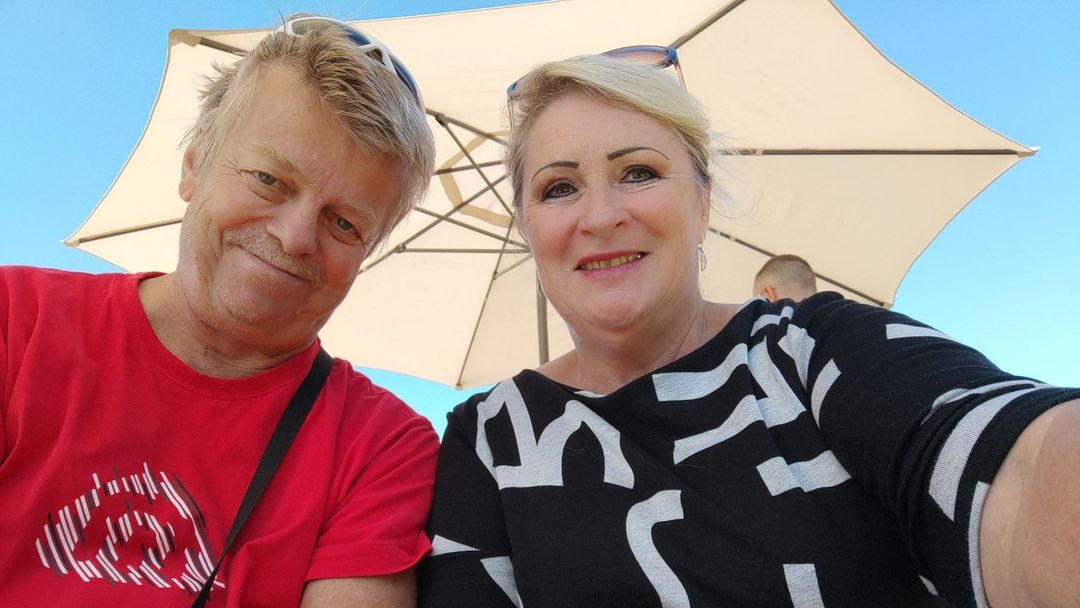 Lenka Smetanová s manželem, kterého potkala před 17 lety v lázních.