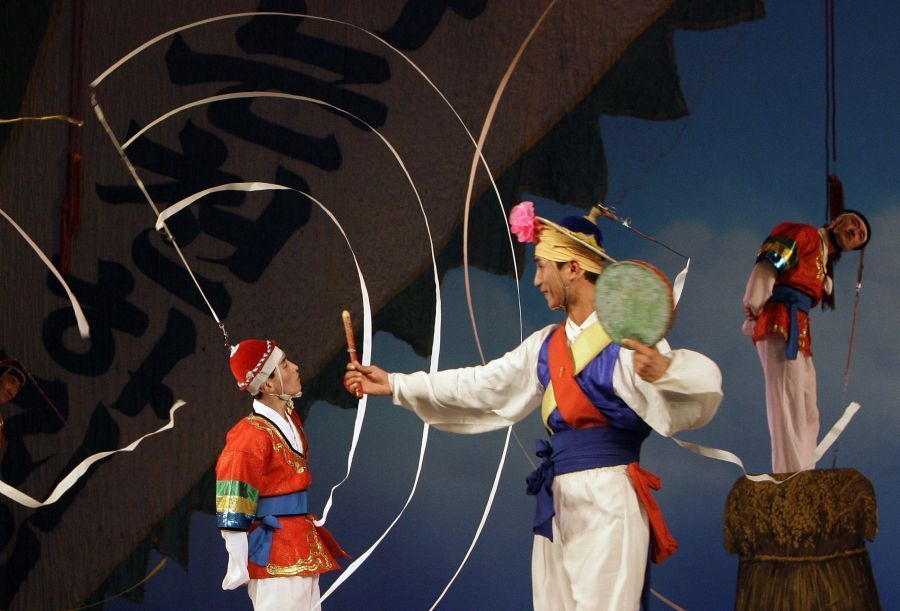 Tanečníci - Severní Korea