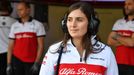 F1 2018: Tatiana Calderónová, Sauber